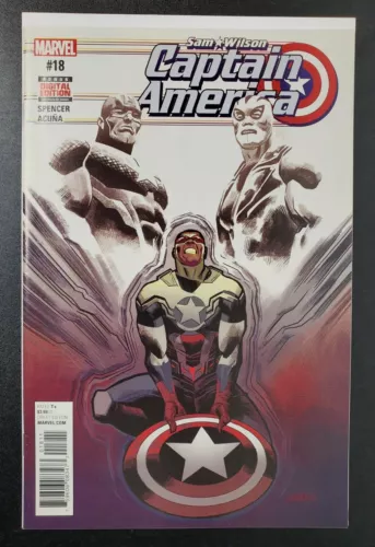 Sam Wilson Captain America #18 (Marvel 2016) 1st app Rayshaun Lucas 