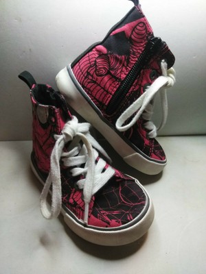 spiderman high top shoes
