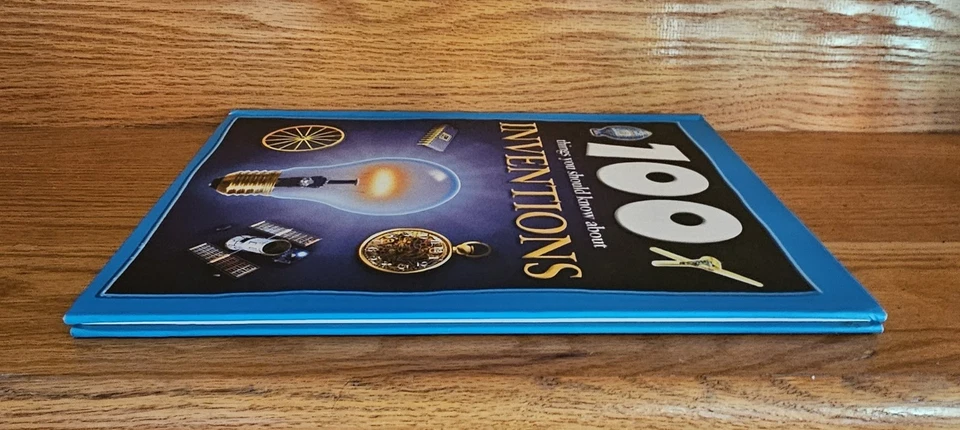 Hardback Book 100 thing you should know about INVENTIONS by Duncan Brewer 48pgs - Image 4 of 4