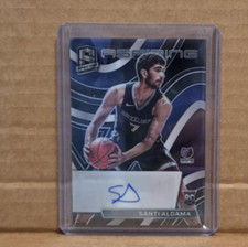 21/22 2021-22 Panini Spectra Aspiring RC Auto #43 Santi Aldama Grizzlies /99