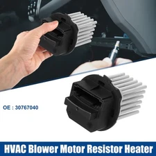 30767040 HVAC Blower Motor Resistor Heater Fit for Volvo XC60 2010-2017 Black