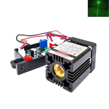 1PC Industrial 532nm 100mW Dot Green 12V Laser Diode Module w/ Fan TTL