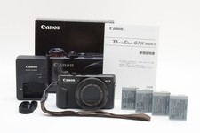g111 Canon PowerShot G7 X Mark II Black Used Only a Few Times 