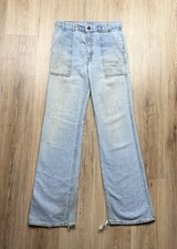 70s VINTAGE Levi  s Bell Bottom Jeans Size 28x31 Women Hippie Made in USA RARE