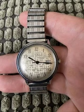 Vtg 1970s Timex Marlin Viscount Self Wind Water Resistant project!
