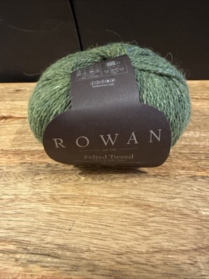 Rowan Felted Tweed Yarn 50g Alpaca Merino Wool Nylon 205 Lotus Leaf Green