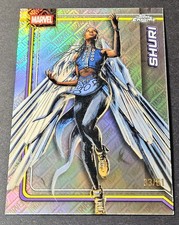 2026 Topps Chrome Marvel Logofractor /61 Shuri Refractor #154 Black Panther