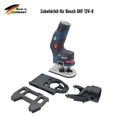 Führungsschienenadapter / Adapter für Bosch Kantenfräse GKF 12V-8