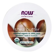 NOW Solutions - Organic Shea Butter 3 oz (85 g) By NOW Foods