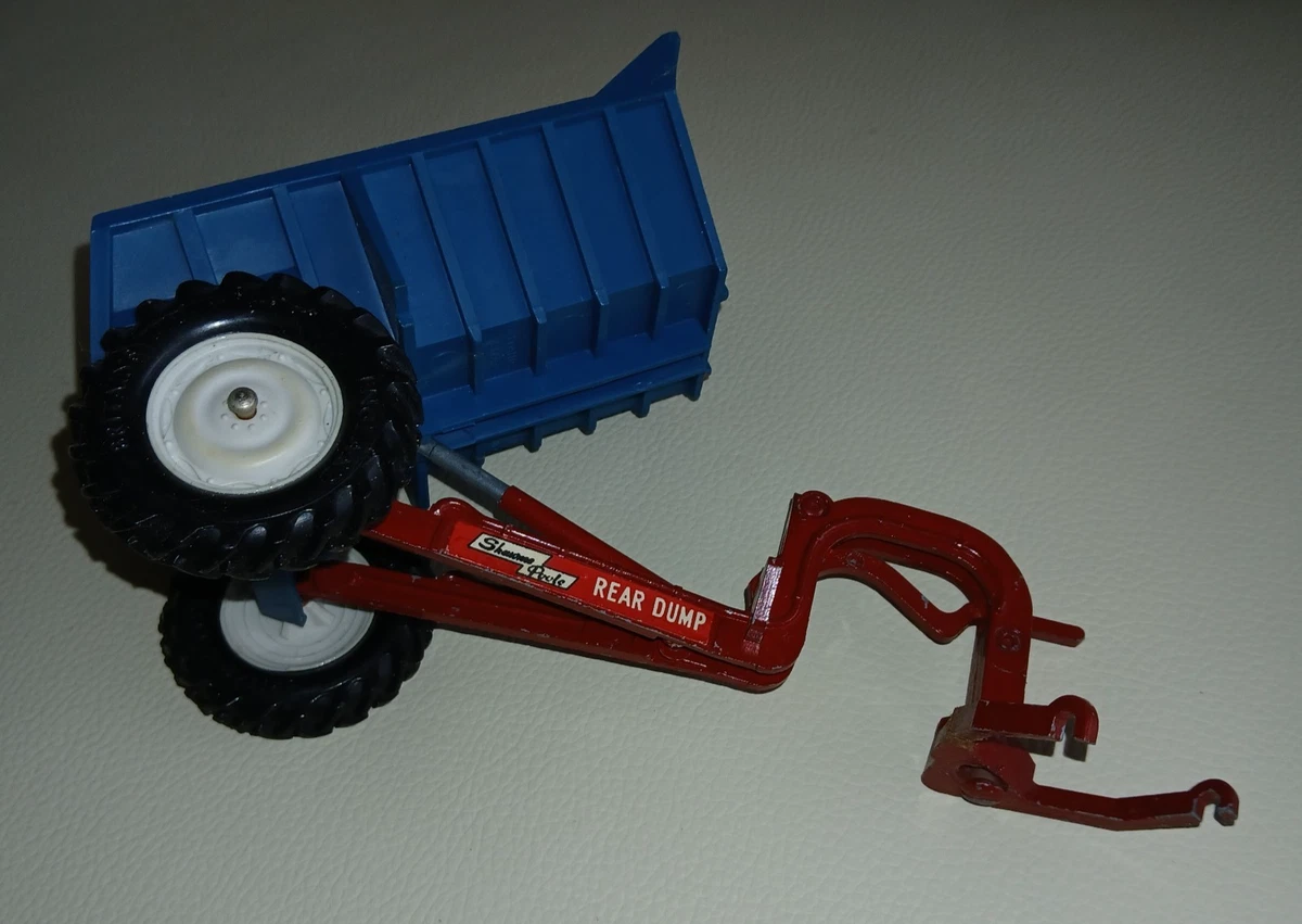 Remorque ferme à benne basculante tracteur Shawnee Poole vintage 1970's Britains
