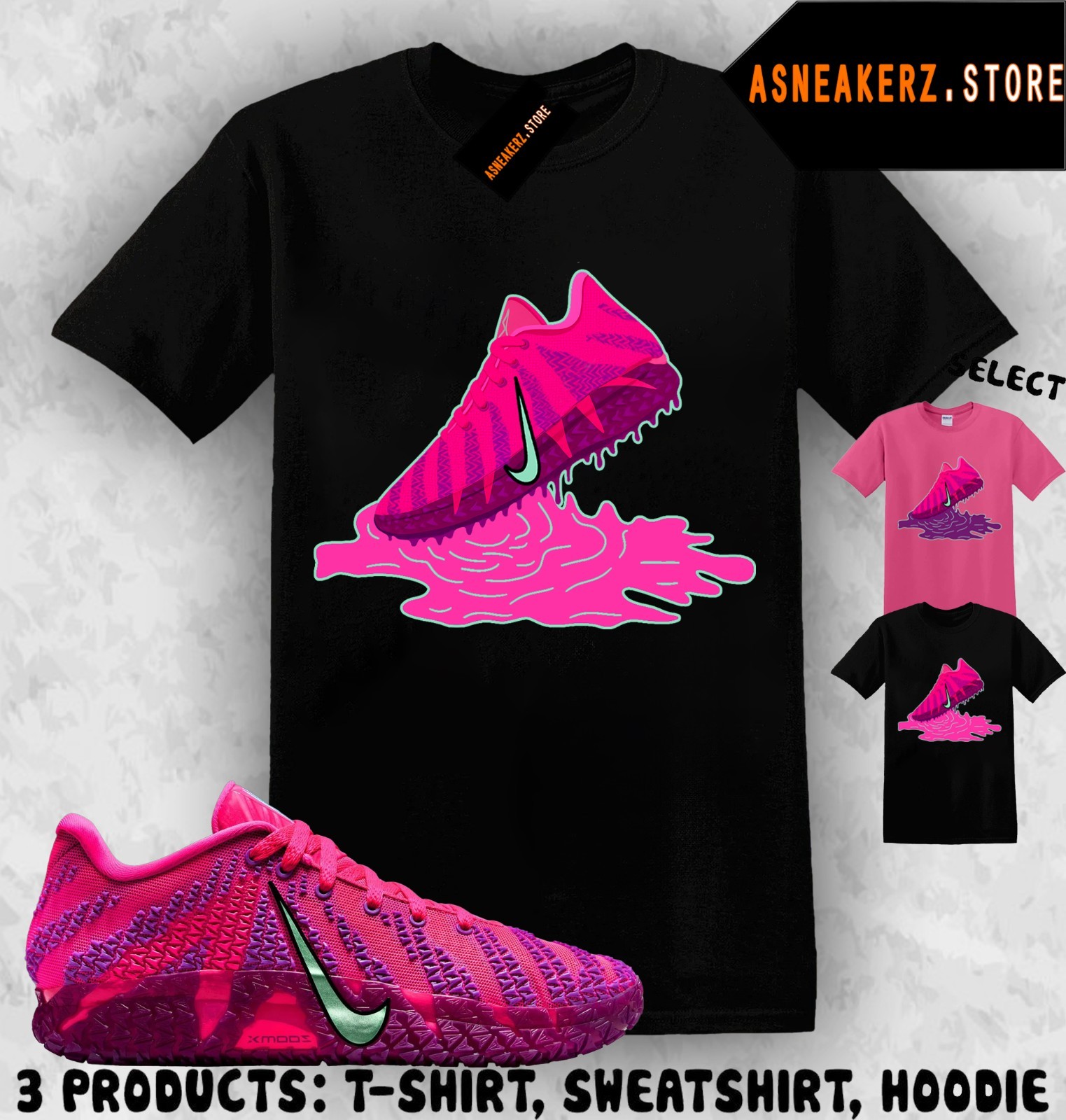 Tee Shirt Matching Ja 3 Max Volume 2025 To Match Sneaker Shoe Dripping T-Shirt