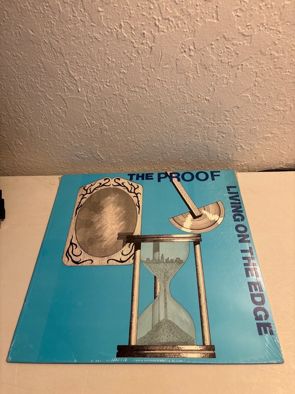 RARE THE PROOF LIVING ON THE EDGE LP VINYL RECORD SEALED HOTFUDGE RECORDS HF019