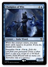 Champion of Wits 72 Commander: Aetherdrift Normal NM