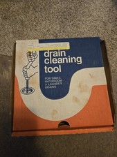 Drain Cleaning Tool for Sinks, Bathroom, and laundry drain. 1/4" x 8ft' Length.