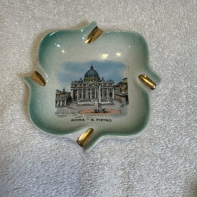 Vintage Roma-S.Pietro Ashtray Never Used