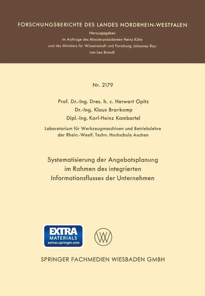 Systematisierung Der Angebotsplanung Im Rahmen des Integrierten...-image