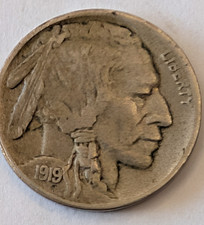 1919-D Buffalo Nickel  XF-Au Full Horn , nice eye appeal, tougher date