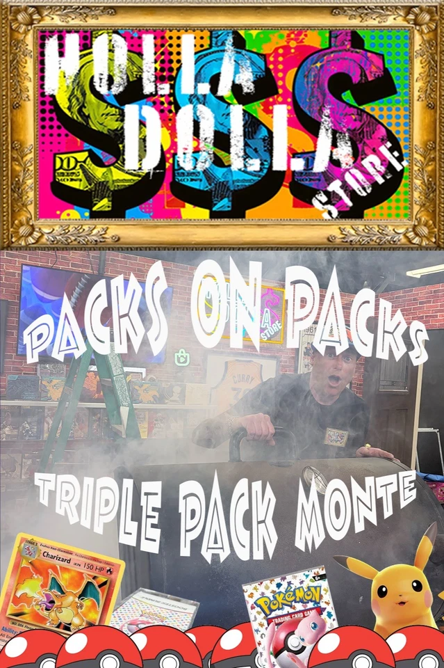 FIRE SALE!! Triple pack monte+ RIP & SHIP