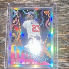 Topps 2023 Bowman Chrome Michael Harris II Braves It Came to the League CFL-6 RC