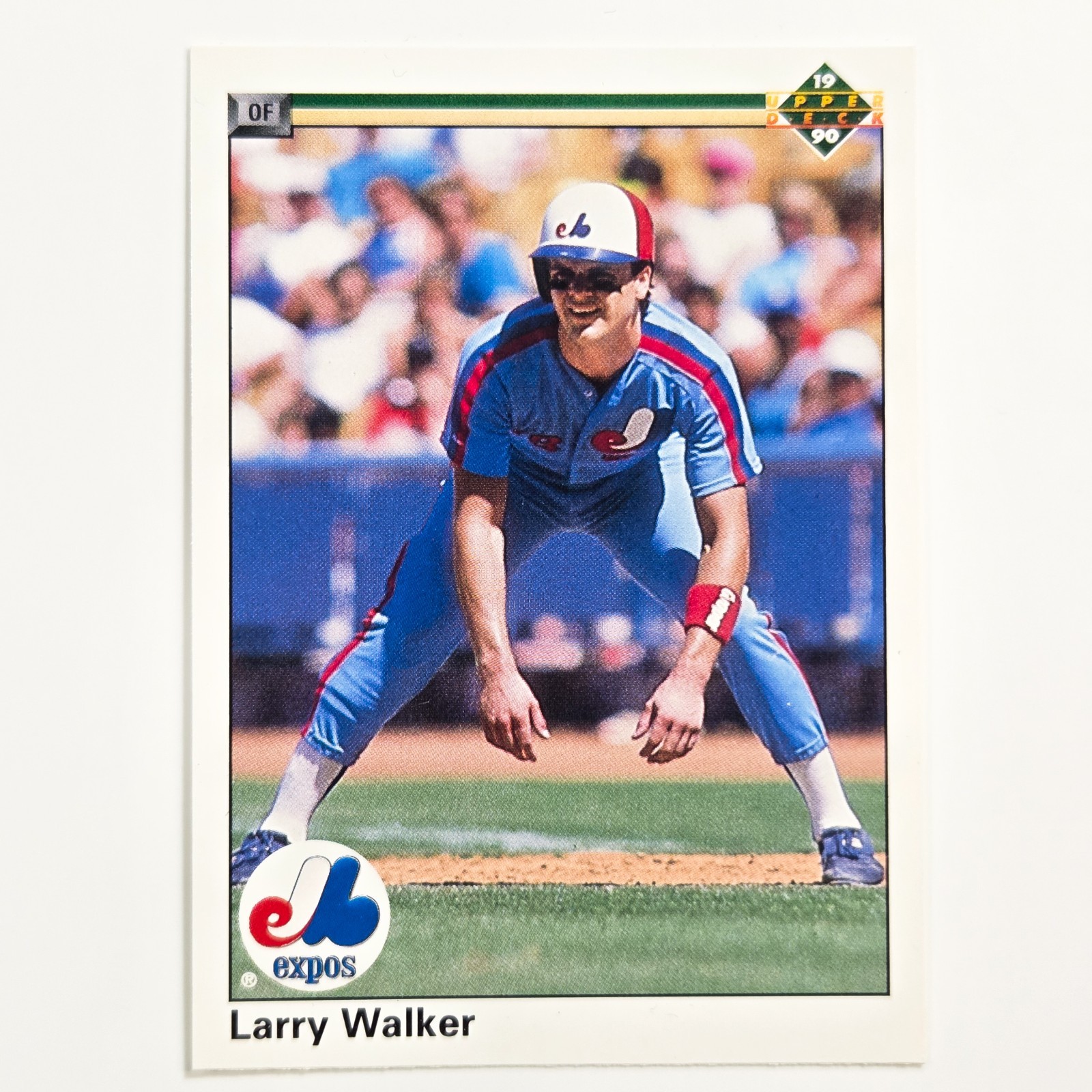 1990 Upper Deck - Larry Walker #466 (RC)