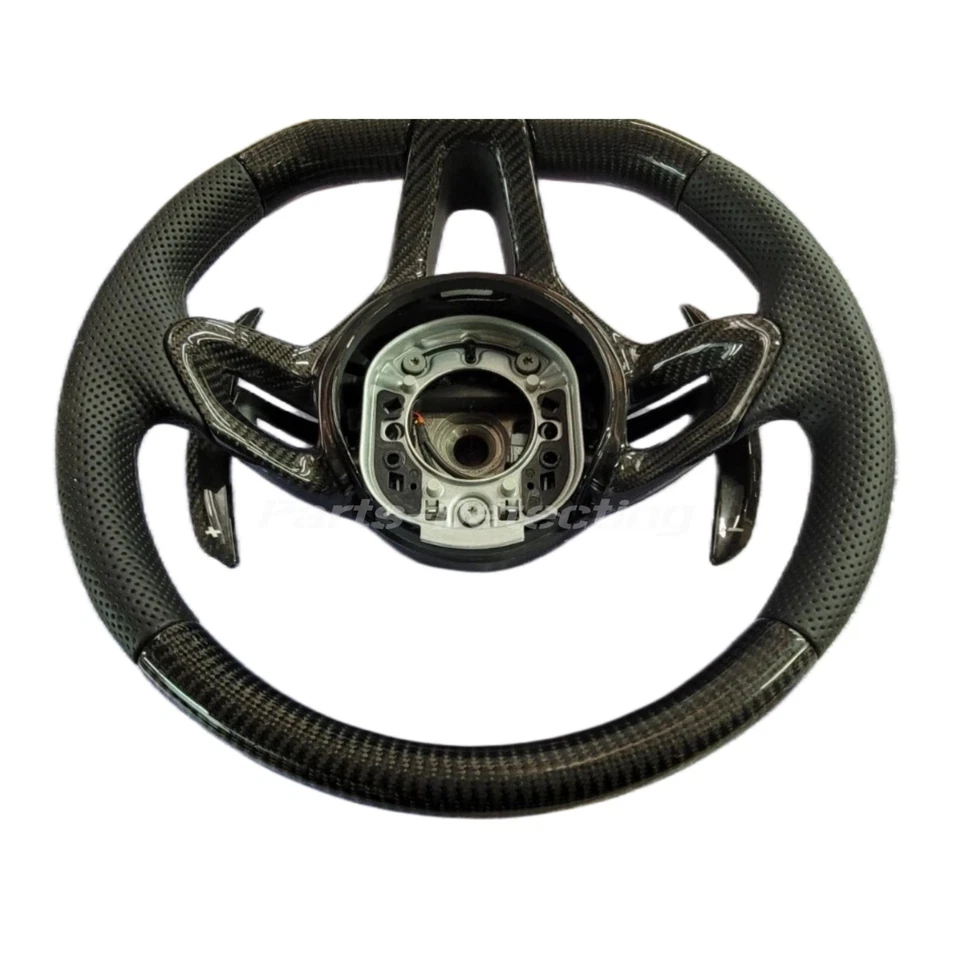 Volante de fibra de carbono para 12-16 Mclaren MP4-12C 650S 540C 570 11N4783MP Foto 2 de 2