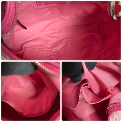 Vintage Coach Y2K Hobo Pink Optic Signature Large Soho Shoulder