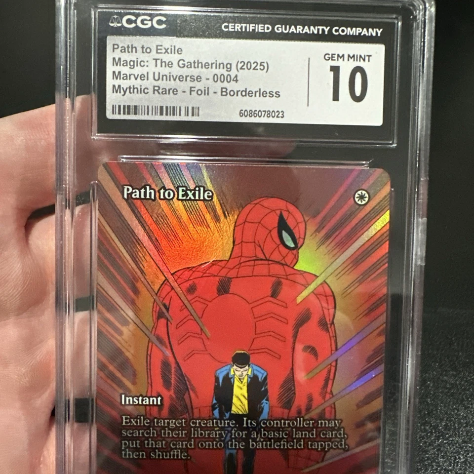 MTG Borderless Marvel Eternal-Legal MAR Path to Exile CGC Gem Mint 10 🔥 - Image 4 of 4