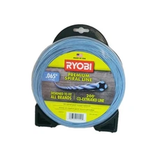 RYOBI Premium Spiral Trimmer Line .065 in 200 ft Co-Extruded Weed Eater String 