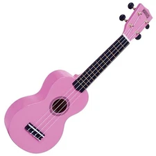 Mahalo Ukuleles MR1PK Rainbow Series Soprano Ukulele