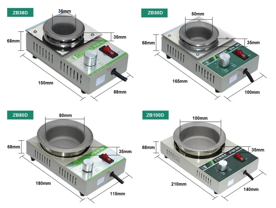 Lead-free Solder Pot Temperature-controlled Fusible Wire Soldering Pot - Image 2 of 4