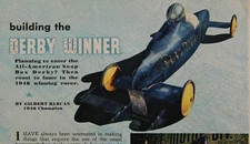 SOAP BOX DERBY How-To Build PLANS 1946 All-American Winner & Sailboat Plans