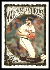 Chris Sale 2025 Topps Allen & Ginter #WC-16 Braves Insert ? SEE SCAN! FREE SHIP