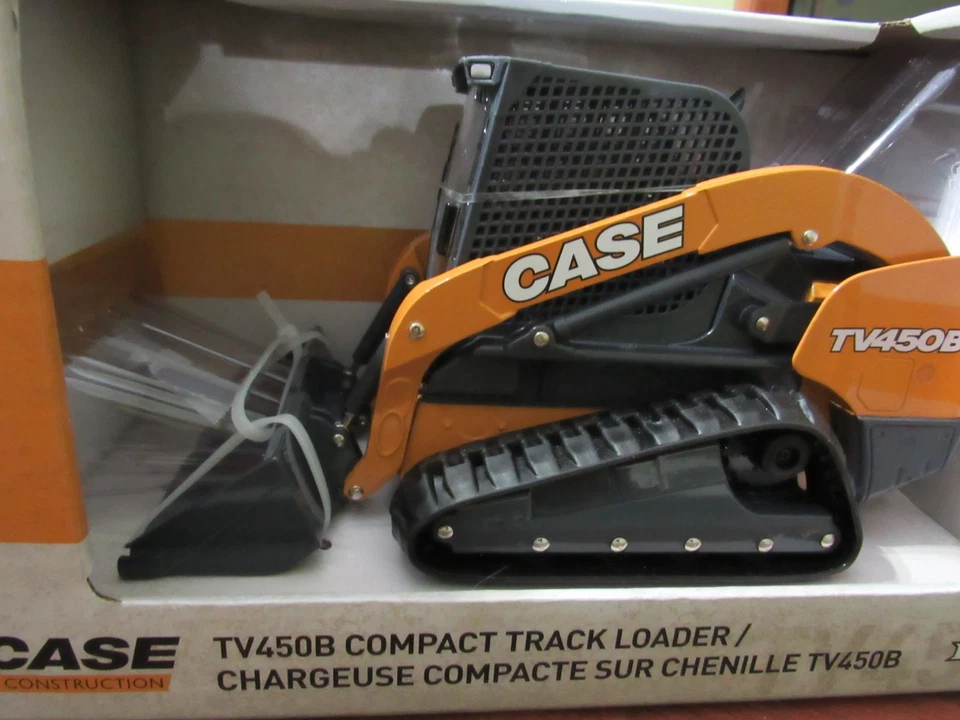 ERTL CASE ESCALA 1/16 TV450B CARREGADOR COMPACTO - NOVO NA CAIXA - NUNCA EXIBIDO - Imagem 2 de 4