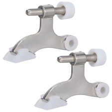 2pcs Hinge Door Stoppers Door Stop Heavy Duty Door Stopper Adjustable