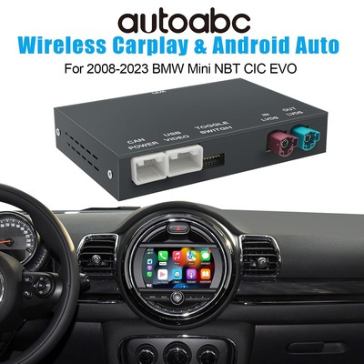 #ad #ad Wireless Apple CarPlay for 2008 2023 BMW Mini NBT CIC EVO System F55 R55 F60 $169.99