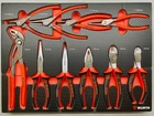 Würth Zebra pliers set in foam insert for workshop trolley 8.4.1