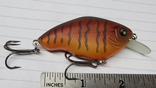 Nishine Chippawa RB SF Matte Orange Tiger Craw Slow Float Crankbait Craw