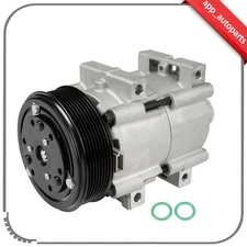 AC Compressor w/Clutch Fits Ford F-250 F-350 7.3L 1993-1997