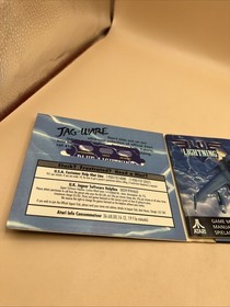 BLUE LIGHTNING ATARI JAGUAR CD (MISSING OVERLAY)