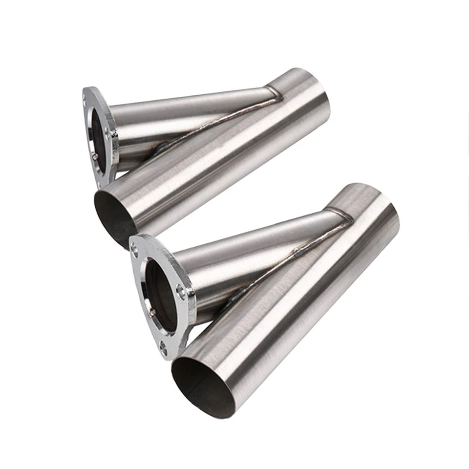 2.5" Dual Electric Exhaust Valve Control Valve Y Pipe Motor Kit Manual Switch — 第 2/4 张图片