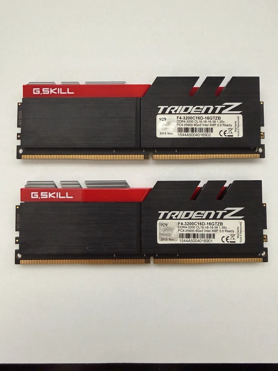 G. SKILL Computer PC4-25600 (DDR4-3200) Bus Speed Memory (RAM) for