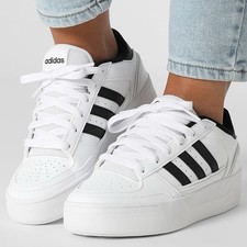 Adidas Break Start Bold Women  s Sneakers Running White Shoes Footwear 526