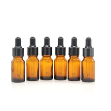 YIZHAO Amber Glass Dropper Bottle 10ml, Tincture Bottles with Glass Dropper, ...