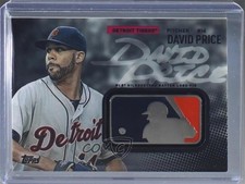 2015 Topps MLB Silhouetted Batter Logo Pin Manufactured Relic David Price 2u3