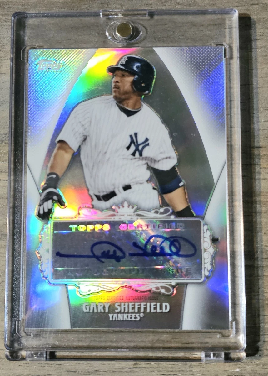 Gary Sheffield Autograph Indiana Baseball Trading Cards for sale