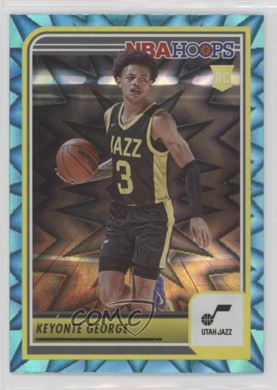 2023 Panini NBA Hoops Rookies Teal Explosion Keyonte George #271 Rookie RC 0x2s