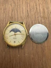 Vintage Seiko Moon Phase Watch Quartz 7434-7009 For Parts Or Repair