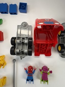 Lego Duplo Marvel 10608 Spider-Man Spider Truck Adventure Green Goblin Complete