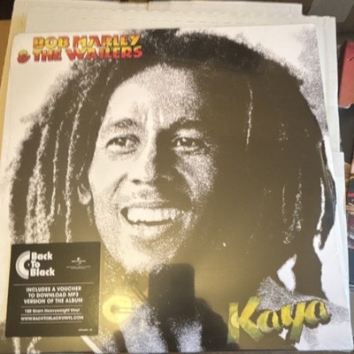 Bob Marley & The Wailers Kaya Vinyl LP Back To Black Reggae 180g Black + DL