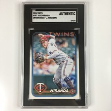 2024 Topps Jose Miranda Jackson Holliday Wrong Back Error Card Series 2 #507 SGC